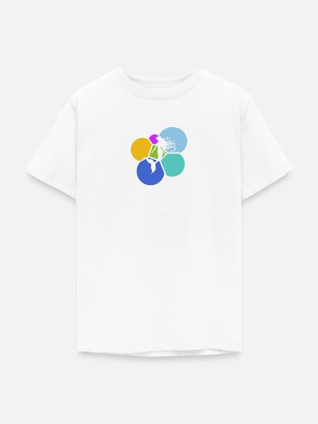 Flosse - Teenager T-Shirt - Weiß