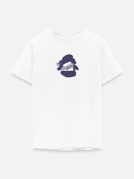 Rummel Kirmes Achterbahn - Teenager T-Shirt - Weiß