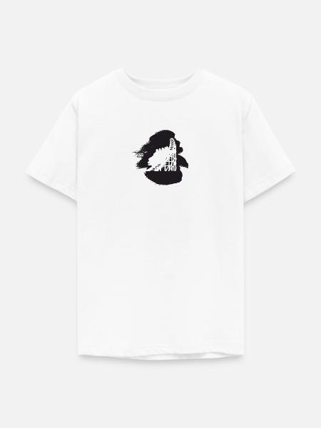 Rummel rollercoaster Achterbahn - Teenager T-Shirt - Weiß