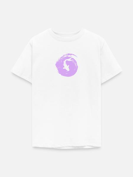 Koi Fischen Fisch - Teenager T-Shirt - Weiß