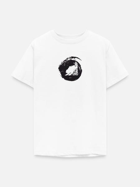 Achterbahn Kirmes Riesenrad - Teenager T-Shirt - Weiß