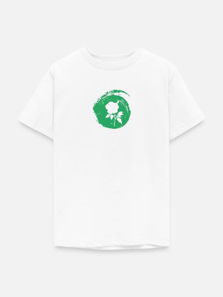 Floristik - Teenager T-Shirt - Weiß