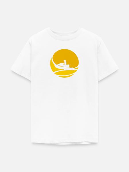 Wasserski Wakeskate Jetski - Teenager T-Shirt - Weiß