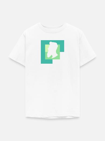 Gesichtsbehaarung Sir Gentleman - Teenager T-Shirt - Weiß