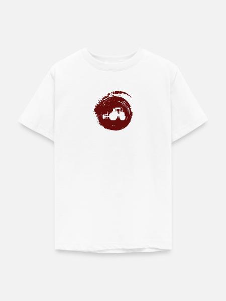 Maehdrescher Hof - Teenager T-Shirt - Weiß
