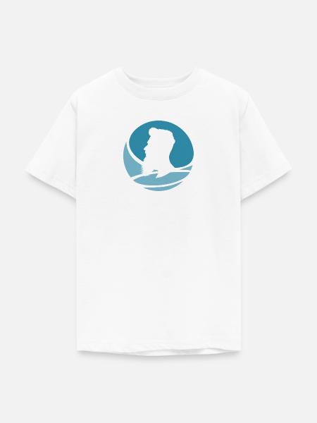 Schnurrbart Bart Sir - Teenager T-Shirt - Weiß