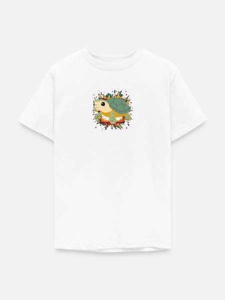 Turtle Schildkröten Reptil - Teenager T-Shirt - Weiß