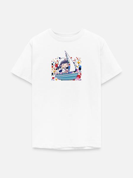 Segeln Segelboot - Teenager T-Shirt - Weiß