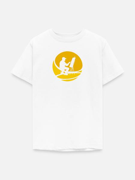 Malen Pinsel Pastell - Teenager T-Shirt - Weiß