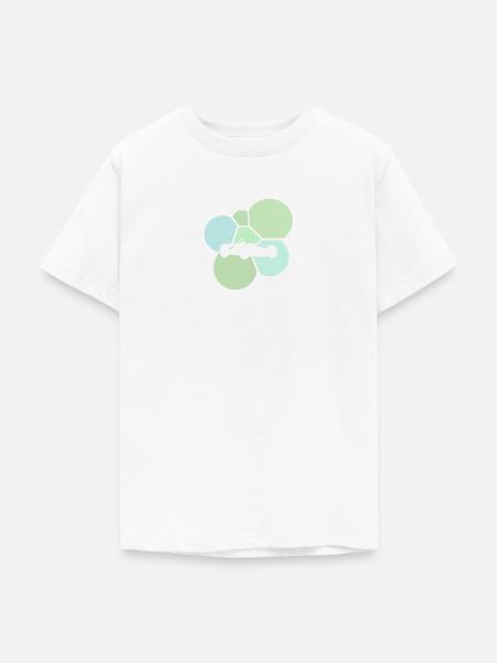 Autorennen Auto - Teenager T-Shirt - Weiß