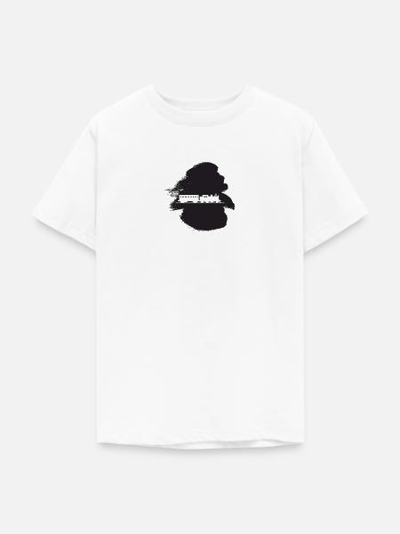 Eisenbahn Dampflokomotive Bahn - Teenager T-Shirt - Weiß