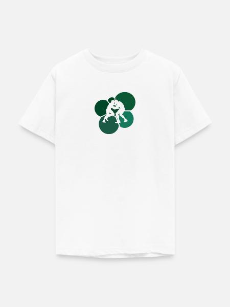 Kampfsport Wrestler - Teenager T-Shirt - Weiß