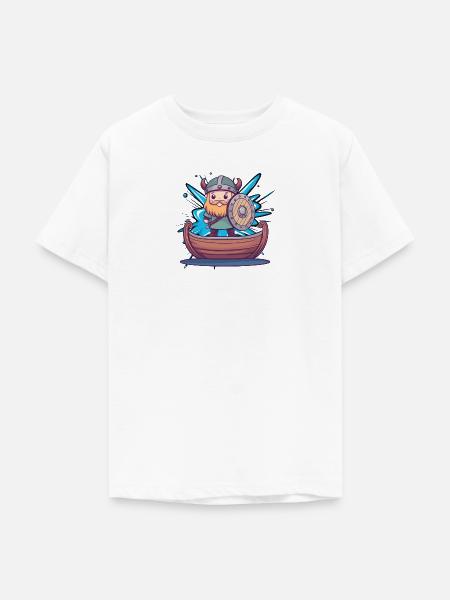 Wikinger Germanen - Teenager T-Shirt - Weiß
