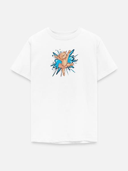 Ballerina Tänzerin Schwanensee - Teenager T-Shirt - Weiß