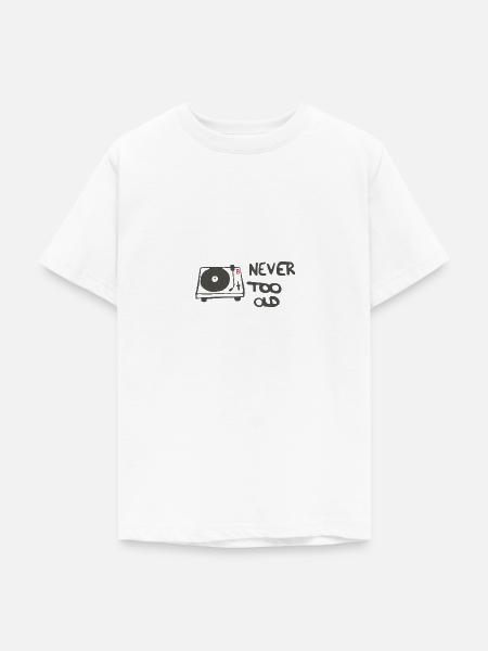 Drehscheibe - Teenager T-Shirt - Weiß