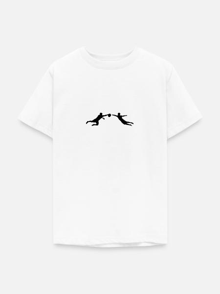 Ultimate Frisbee men - Teenager T-Shirt - Weiß