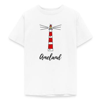 Leuchtturm Ameland Niederlande - Teenager T-Shirt - Weiß - Vorne - AI Model Teenager Male dark (155cm)
