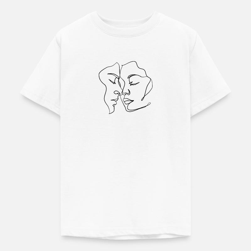 La solitude - T-shirt Ado - blanc