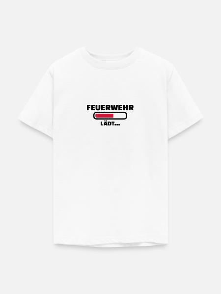 Feuerwehr - Teenager T-Shirt - Weiß