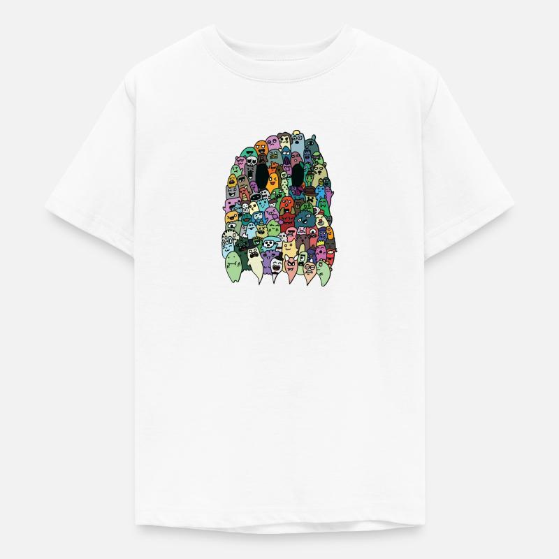 fantôme - T-shirt Ado - blanc