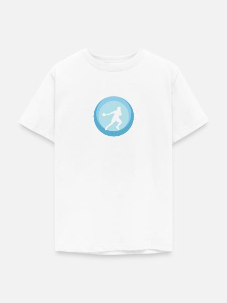 Squashschläger Squash Squash - Teenager T-Shirt - Weiß