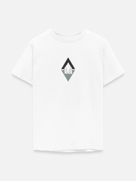 Yeti Bigfoot Bigfoot - Teenager T-Shirt - Weiß
