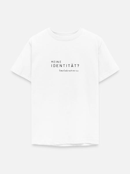 Meine Identität - Teenager T-Shirt - Weiß