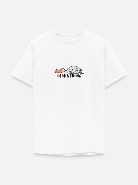 Dodo nothing - Teenager T-Shirt - Weiß