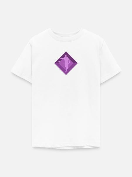 Discgolf Frisbee Frisbee - Teenager T-Shirt - Weiß