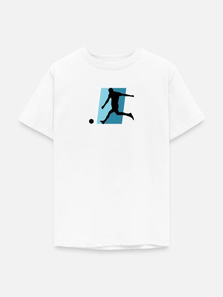 Futsal Futsal Futsalspieler - Teenager T-Shirt - Weiß
