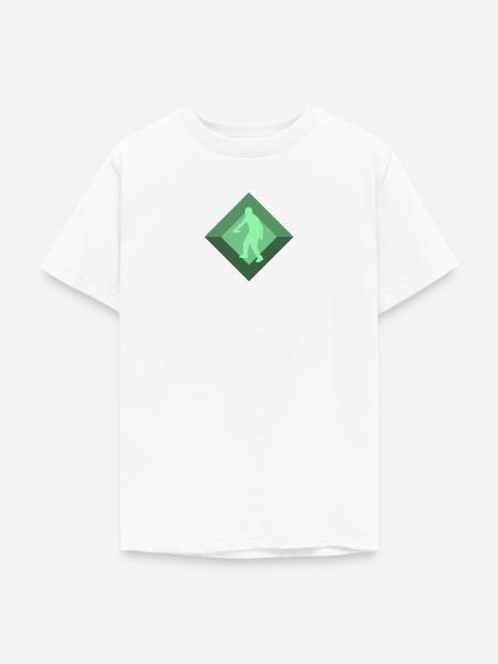 Discgolf Sportart Discgolf - Teenager T-Shirt - Weiß