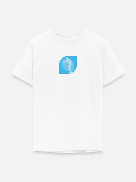 Disc Discgolf Discgolf - Teenager T-Shirt - Weiß