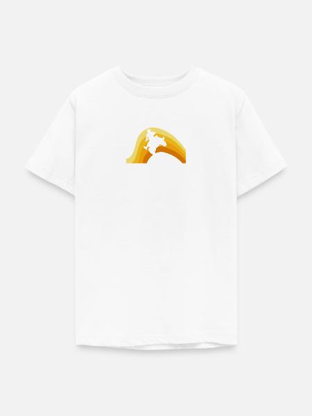 Stuntman Stunt - Teenager T-Shirt - Weiß