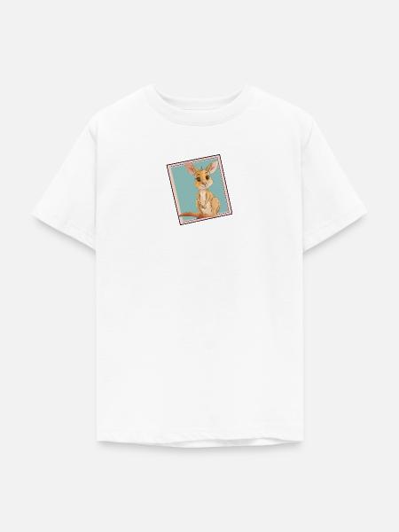 Kaenguru Koala Aussie - Teenager T-Shirt - Weiß
