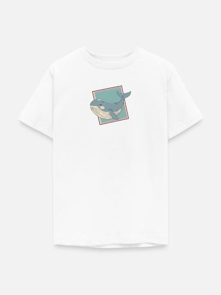 Wal Meerestiere Unter Wasser - Teenager T-Shirt - Weiß