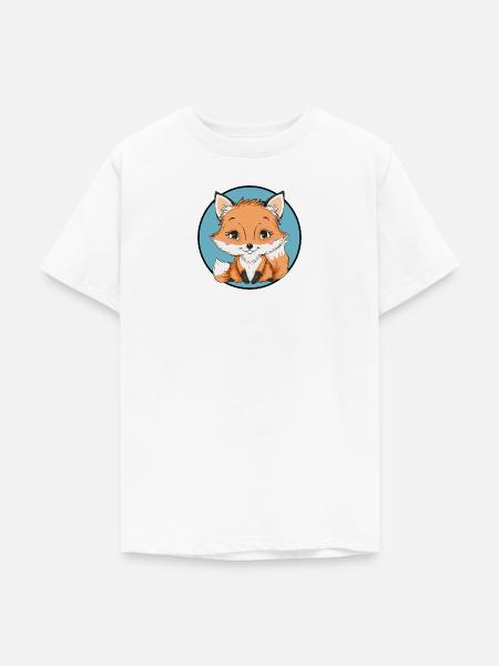 Fuchs Waldtier - Teenager T-Shirt - Weiß