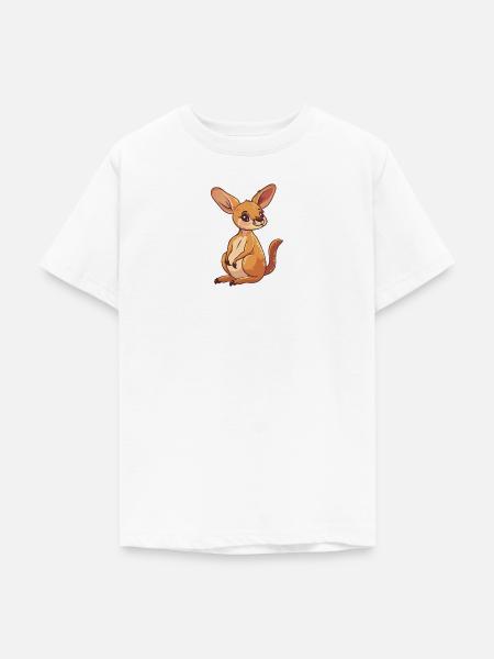 Kaenguru Aussie Sydney - Teenager T-Shirt - Weiß