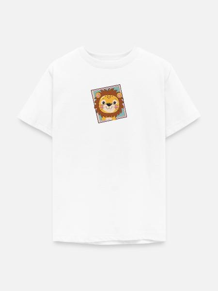 Loewe Leo - Teenager T-Shirt - Weiß