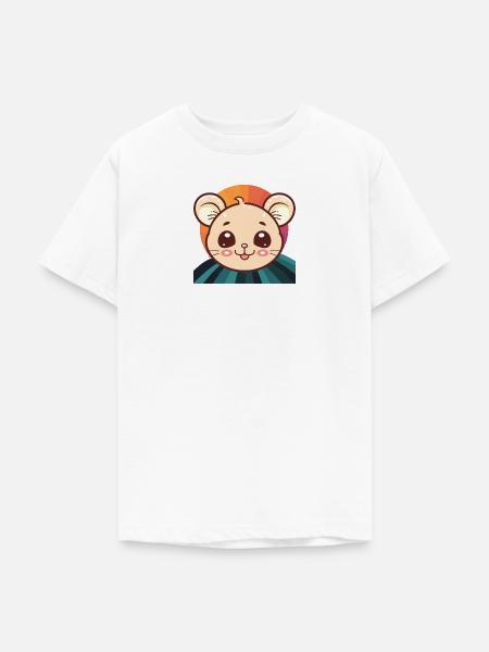 Maus Nagetier - Teenager T-Shirt - Weiß