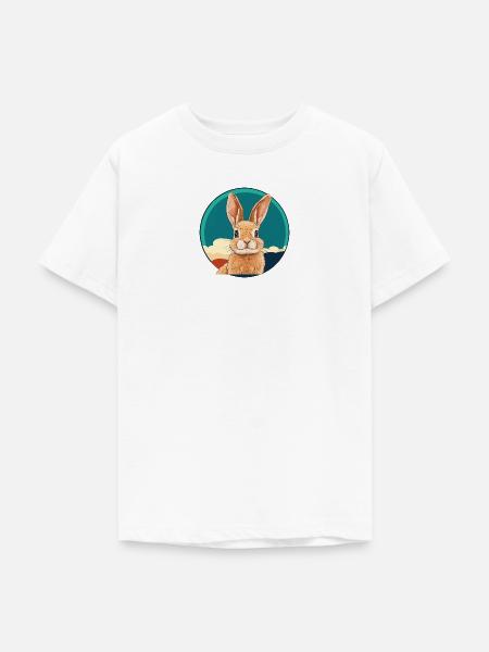 Hasenzahn - Teenager T-Shirt - Weiß
