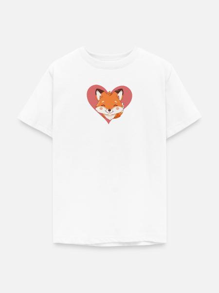 Fuchs Wald Fox - Teenager T-Shirt - Weiß