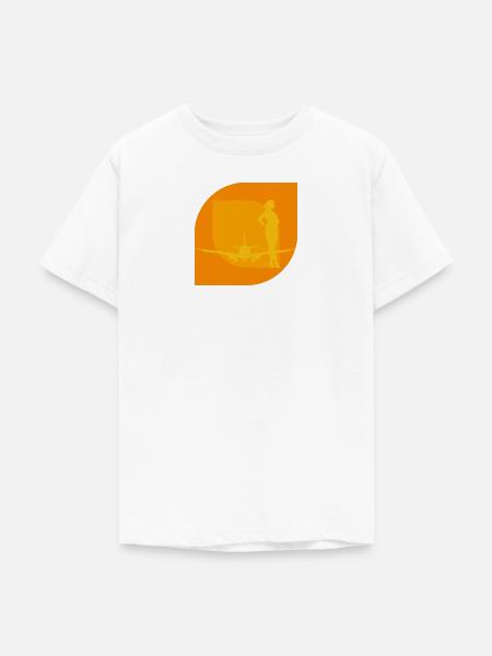 Flugbegleiter Flugverkehr - Teenager T-Shirt - Weiß