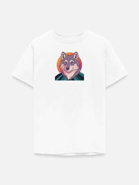Wölfe Wolfpack - Teenager T-Shirt - Weiß