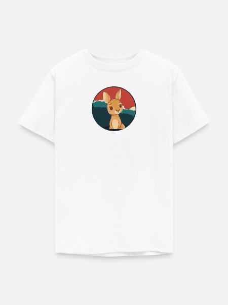 Kaenguru Outback Beuteltier - Teenager T-Shirt - Weiß