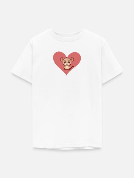 Mäuse Nagetier Mäuschen - Teenager T-Shirt - Weiß