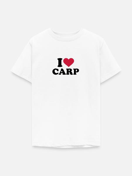 Karpfen - Teenager T-Shirt - Weiß
