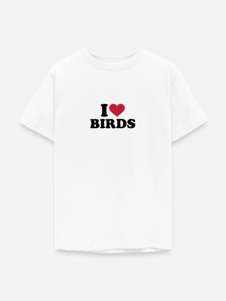 Vogel - Teenager T-Shirt - Weiß