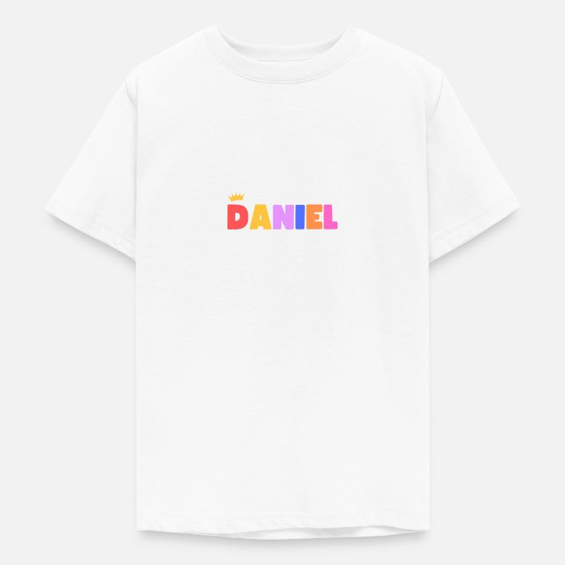 Daniel! Personnalisable - T-shirt Ado - blanc