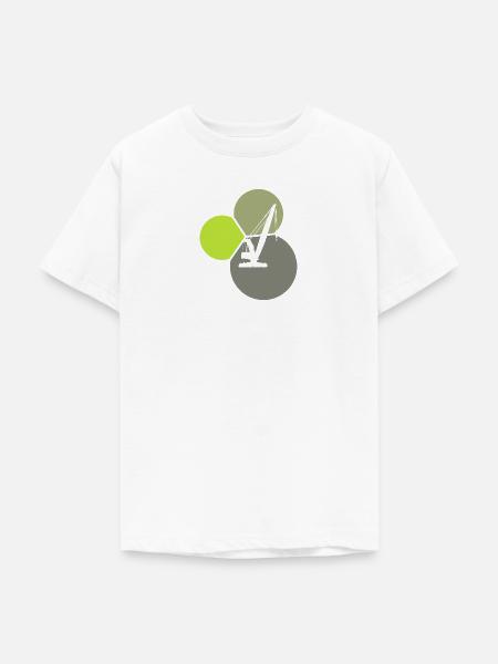 Kranfahrer Hausbau - Teenager T-Shirt - Weiß