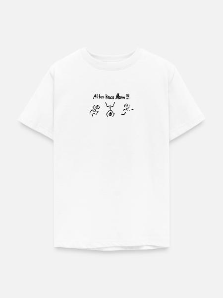 Alter Krassmann - Teenager T-Shirt - Weiß
